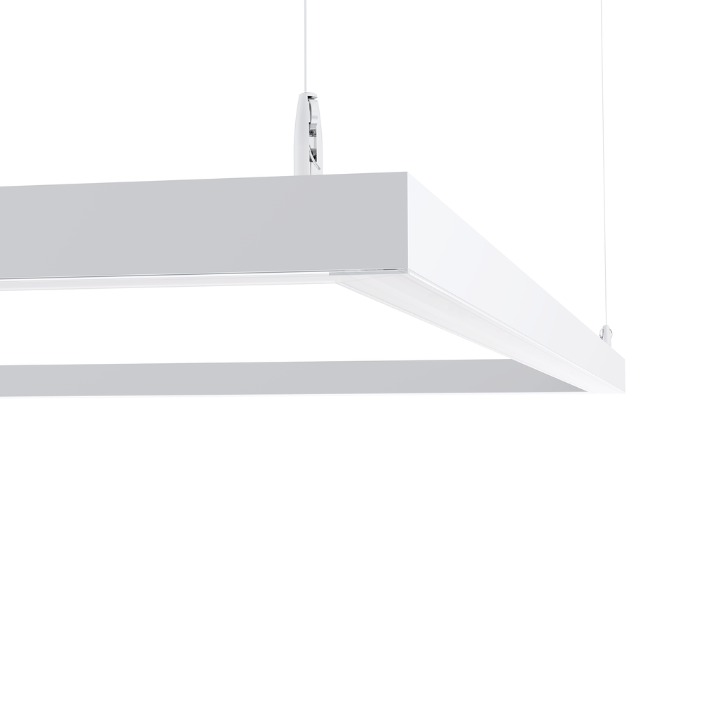 BLADE SQUARE LED 16896 I TE SUD 1165 DO 830 XX 102° OF SE (01 — Cotton (RAL 9003))