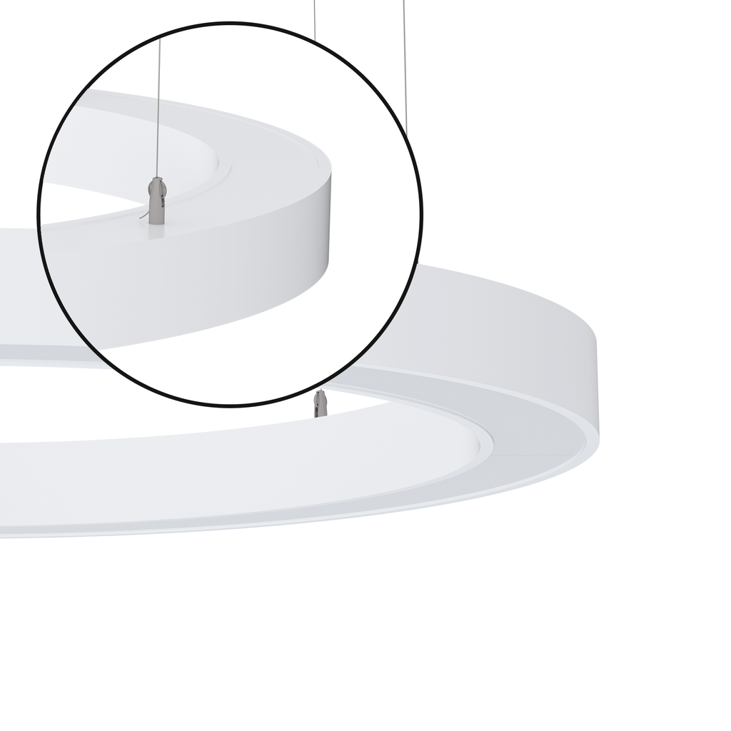 RING L90 LED 33088 I TE SUDI 1500 DO 830 XX 112° OF SE (01 — Cotton (RAL 9003))
